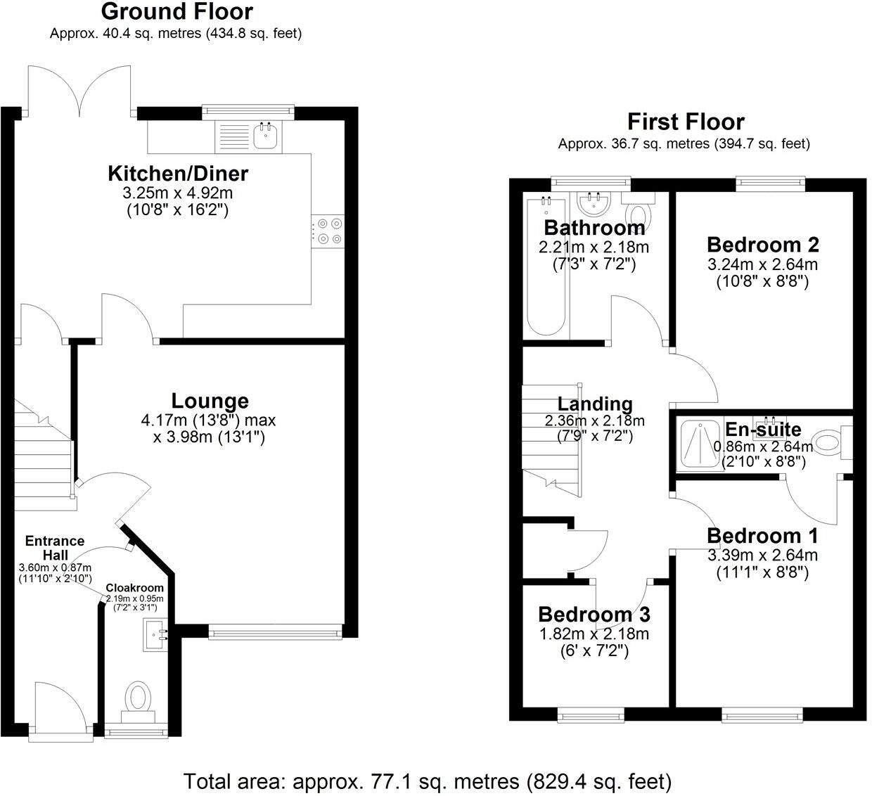 St. Vincent's, Sleaford, Lincolnshire, NG34 floorplan