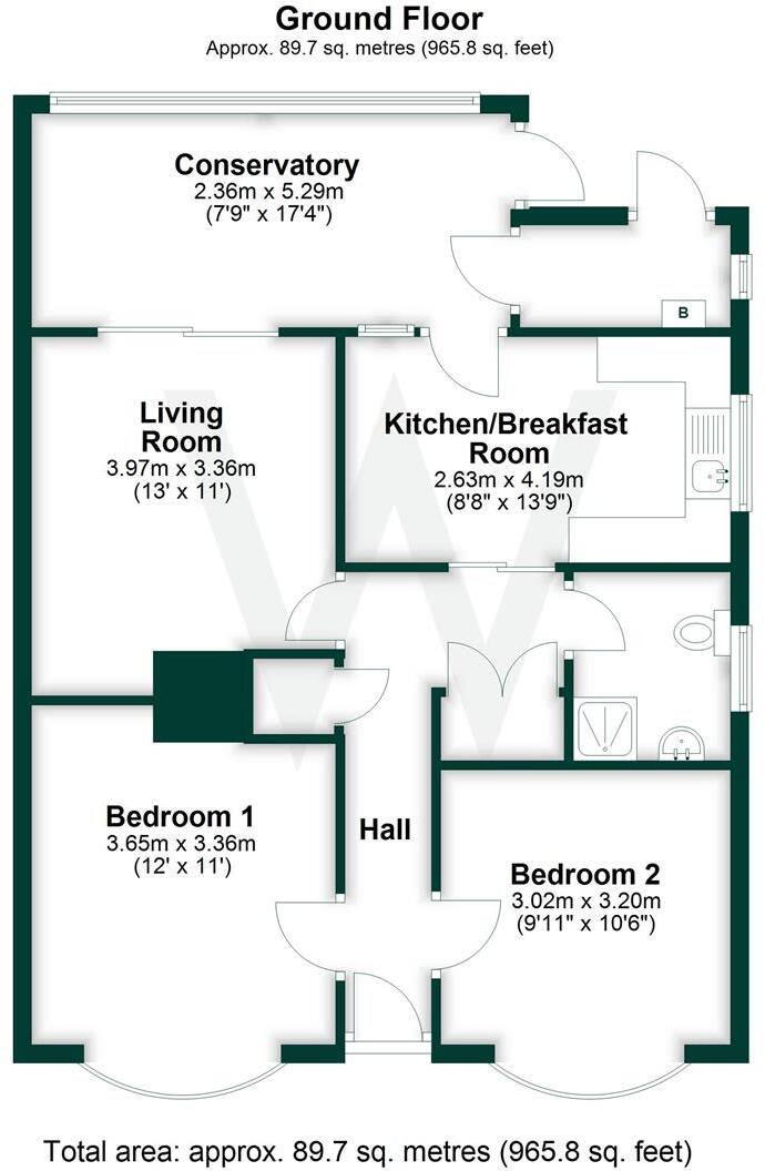 India Avenue, Salisbury floorplan
