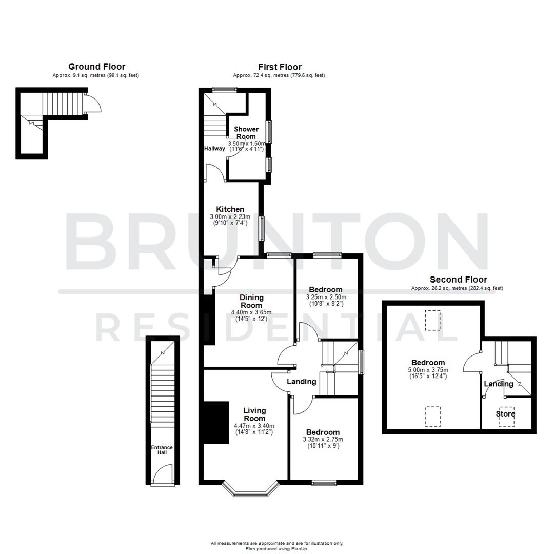 Addycombe Terrace, Heaton, Newcastle Upon Tyne floorplan