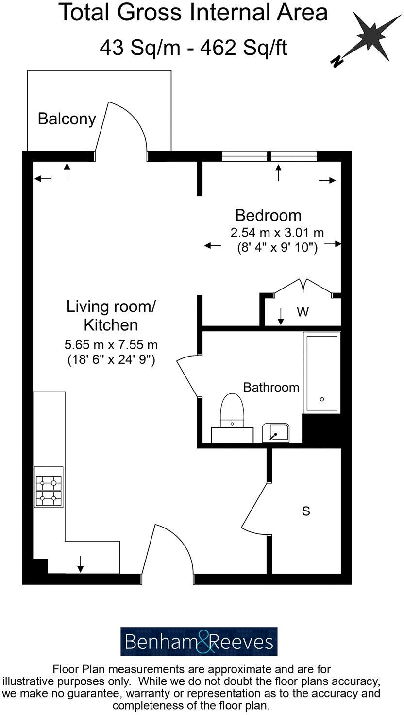 Tierney Lane, London, W6 floorplan