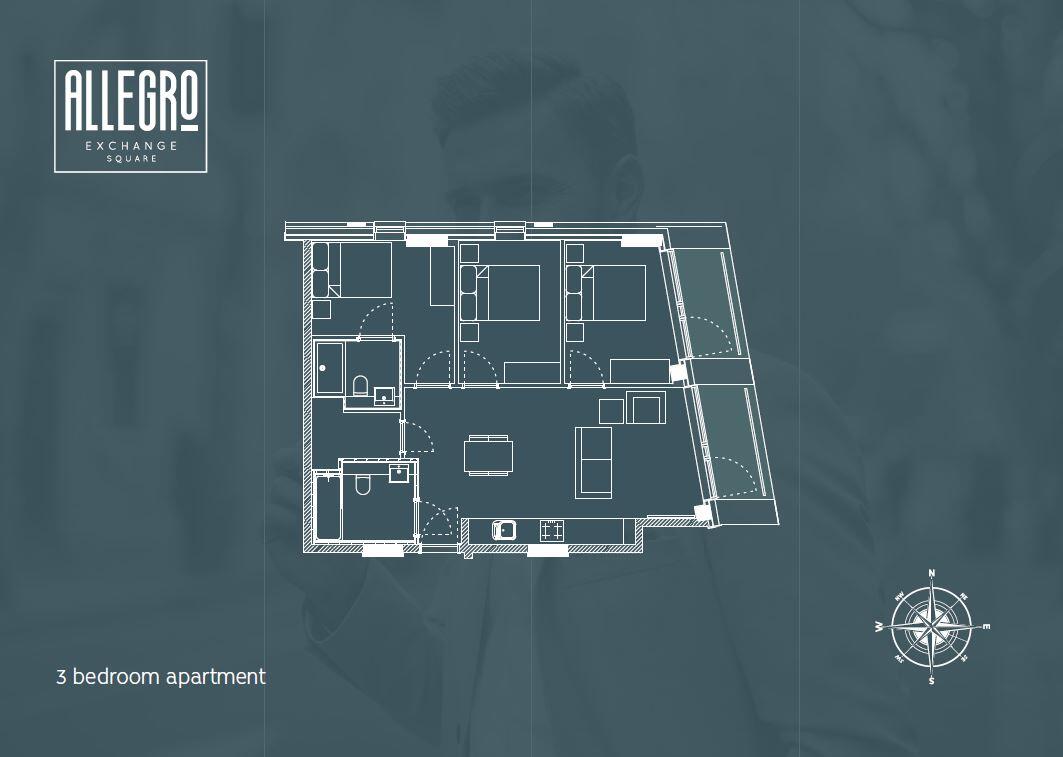 Allegro, Exchange Square B4 floorplan