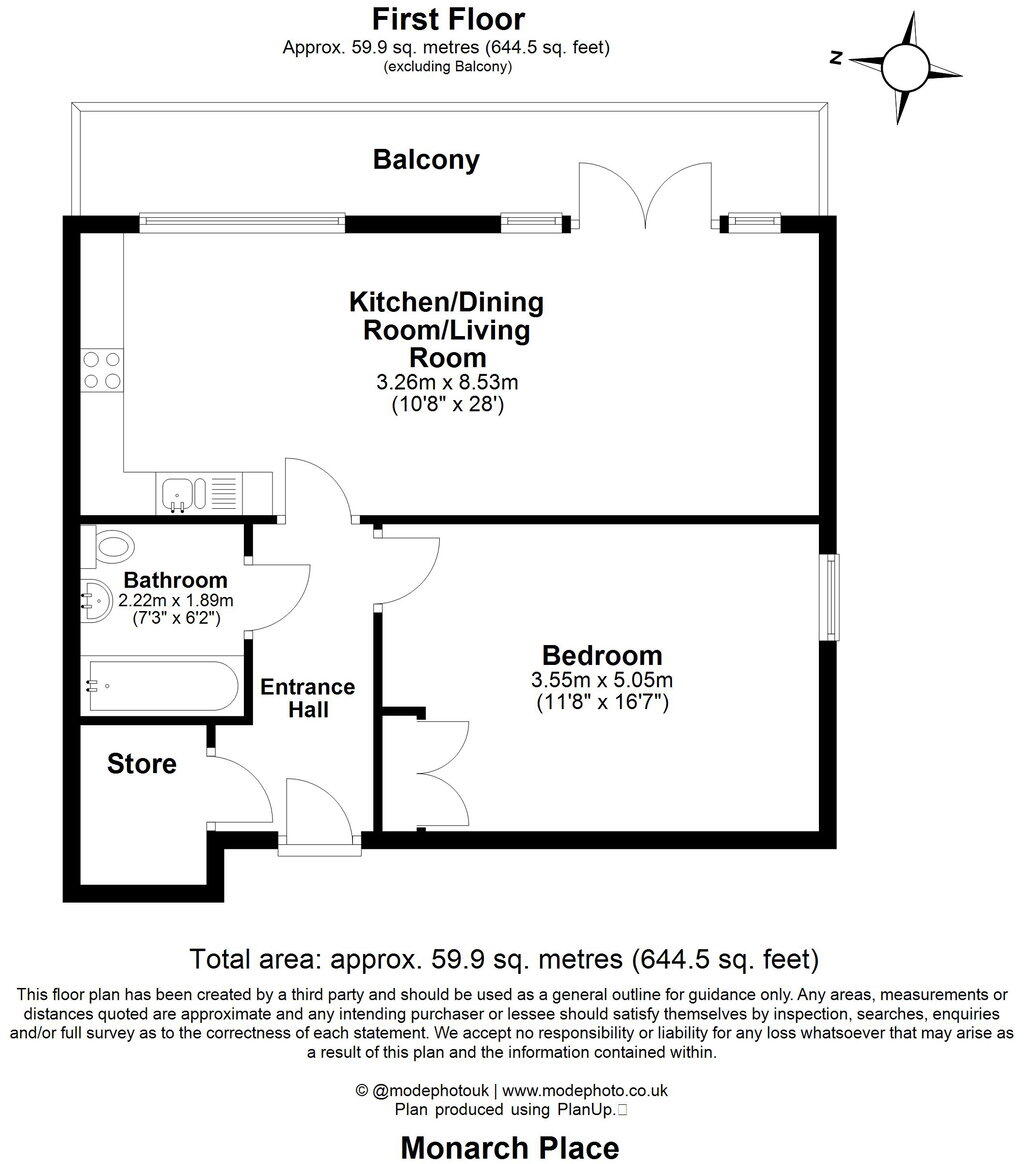 Goldington Crescent, Billericay, CM12 floorplan