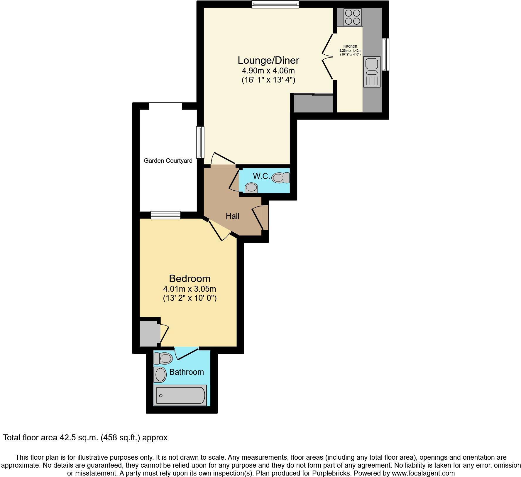 23 West Road, Southampton, SO19 floorplan