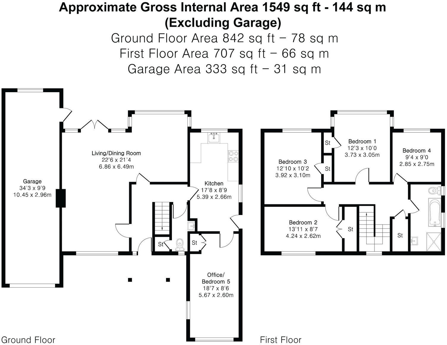 Boxgrove Road, GU1 floorplan