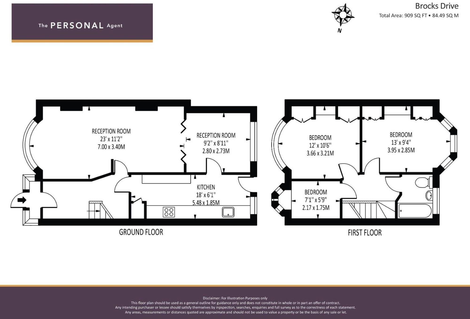 Brocks Drive, Cheam, SM3 floorplan