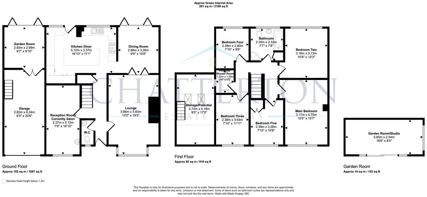Wickham Close, Wickhamford, WR11 7SE floorplan