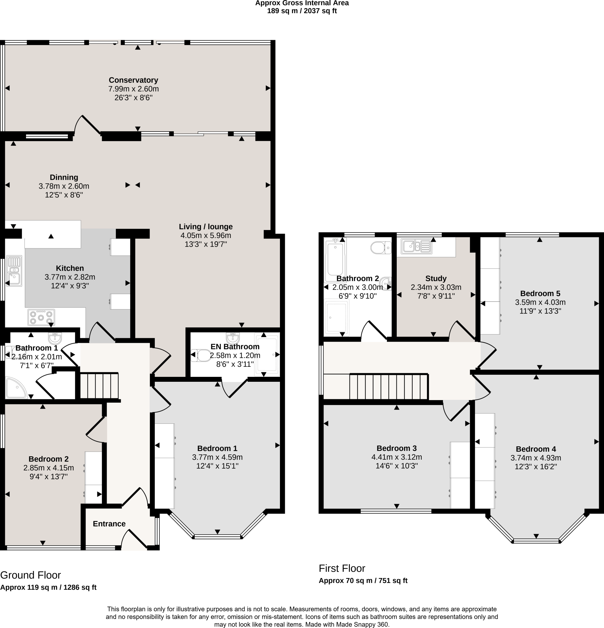 George V Avenue, Pinner, Middlesex, HA5 floorplan