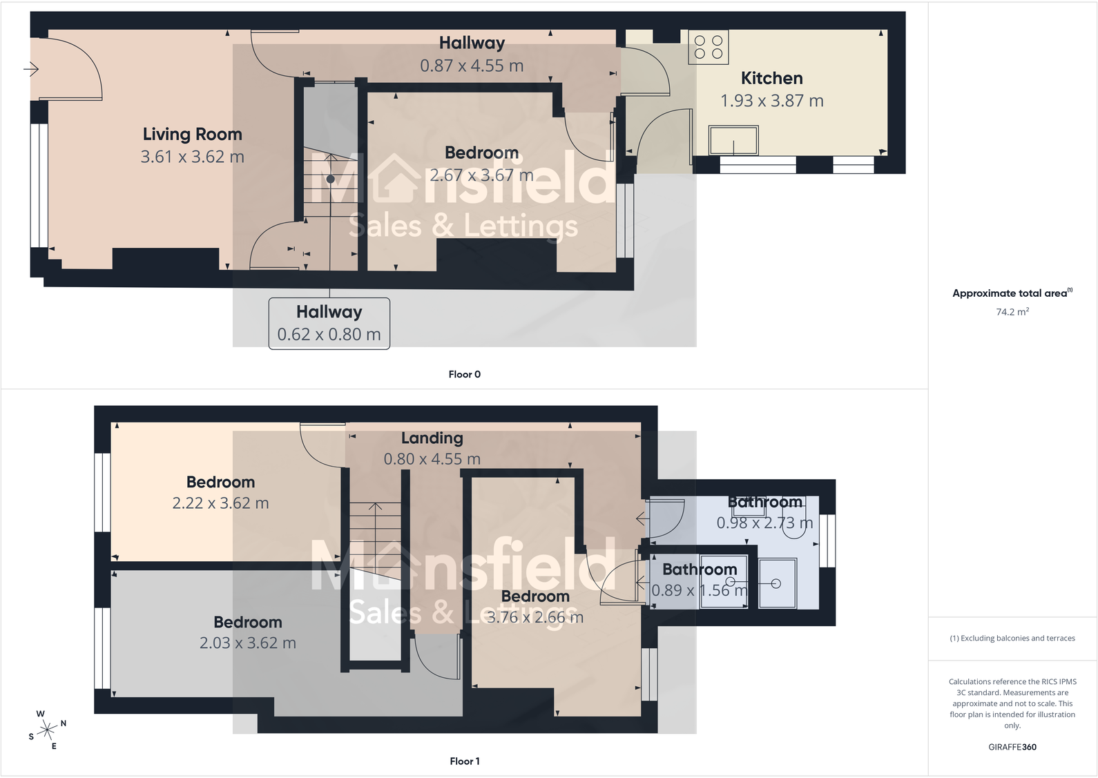 St. Michaels Street, Sutton-in-ashfield, NG17 4GP floorplan