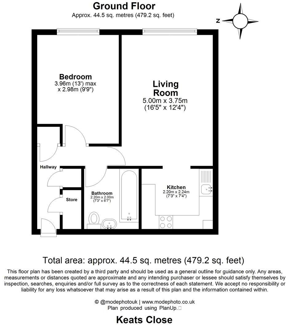 Scotland Green Road, Enfield floorplan