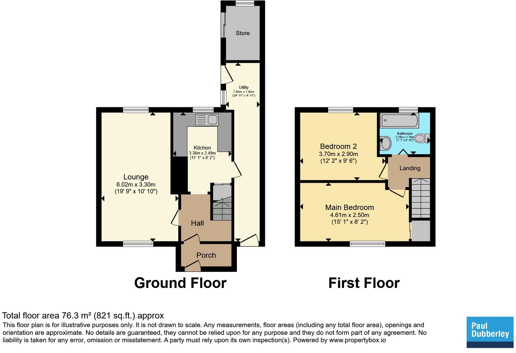 Tildesley Drive, Willenhall floorplan