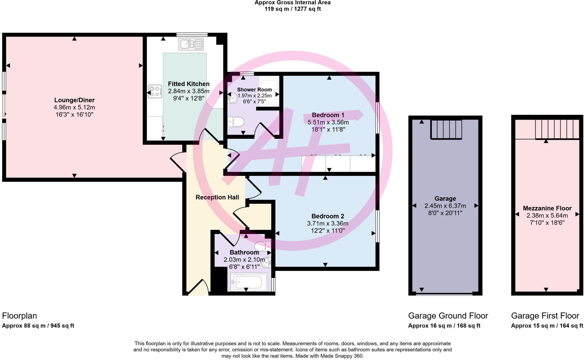 Belgravia Court, Deganwy Road, Deganwy, Conwy, LL31 floorplan