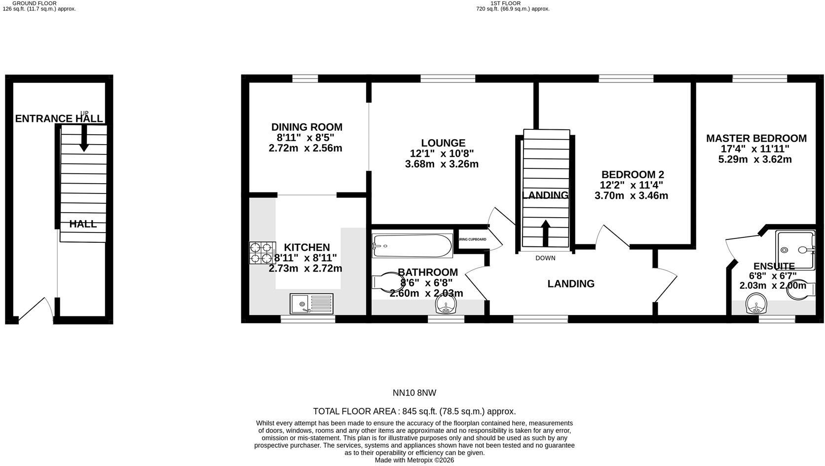 Temple Court, Higham Ferrers, Rushden floorplan
