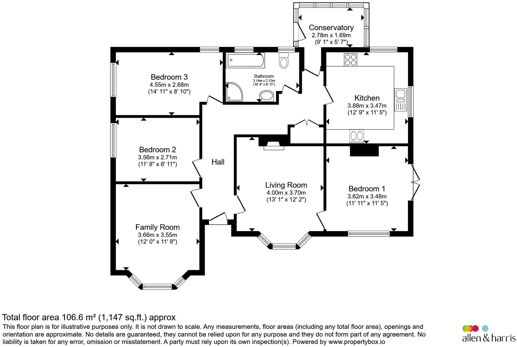 Roseland Avenue, Devizes floorplan