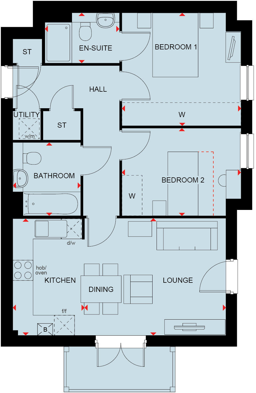 Rattle Road,
Stone Cross,
BN24 5DP floorplan