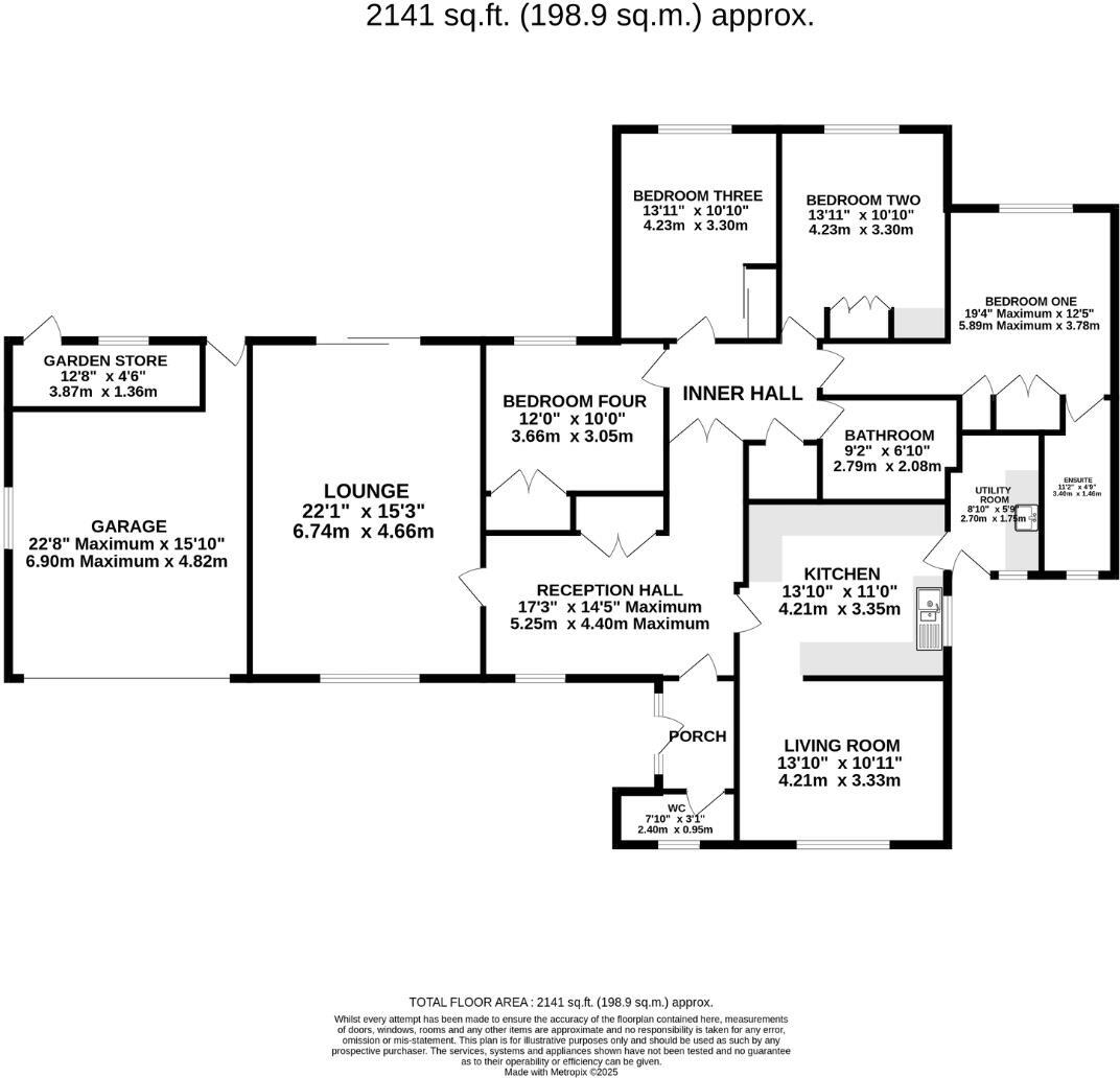 Badgers Close, Christleton floorplan