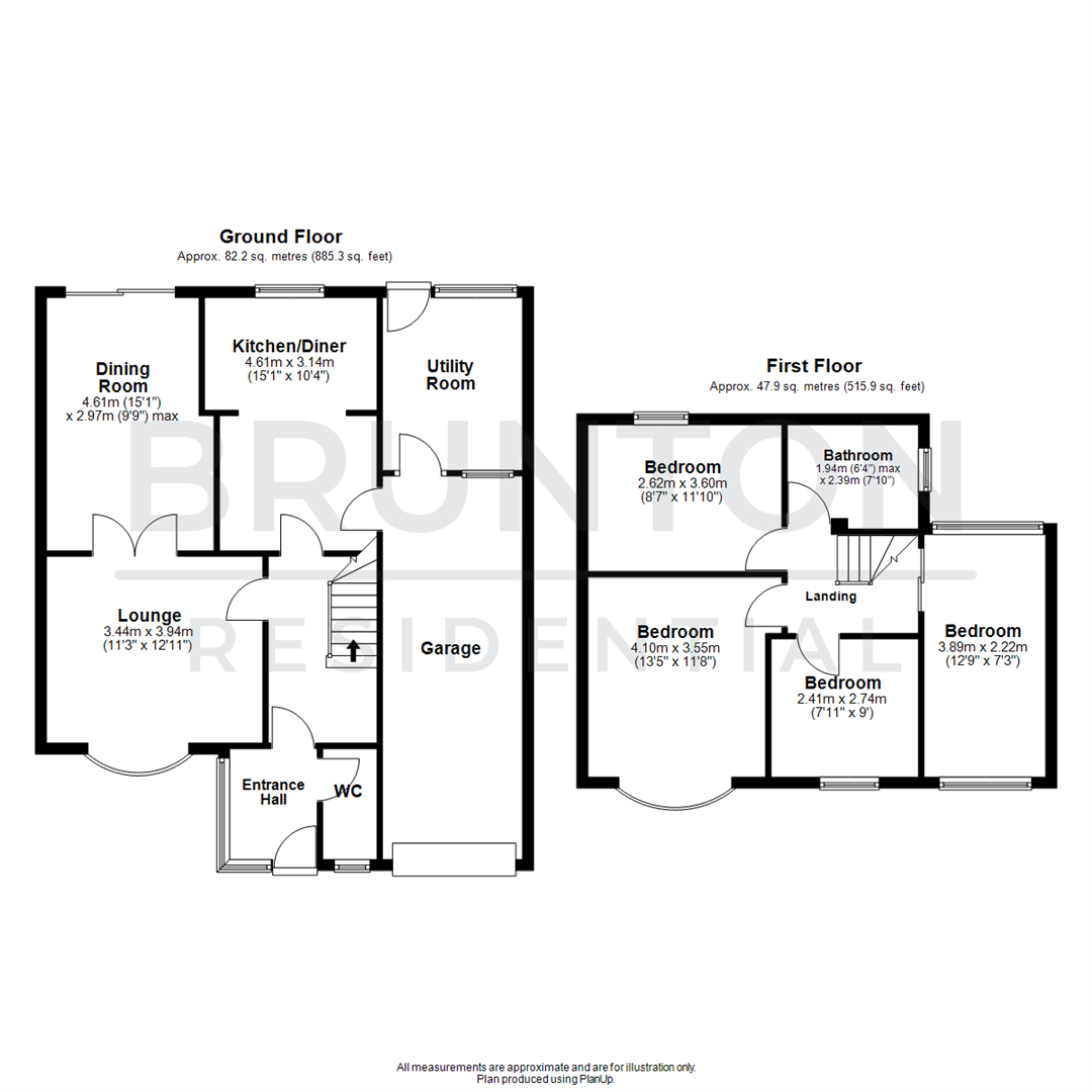 Birchwood Avenue, North Gosforth, NE13 floorplan