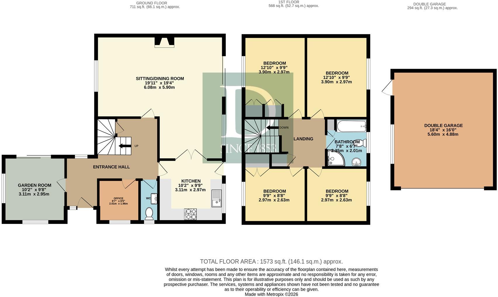 Millway Avenue, Roydon, Diss floorplan