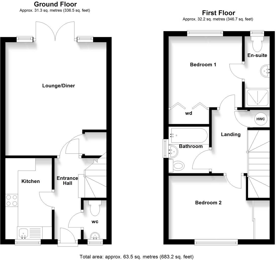 Grampian Place, Stevenage floorplan