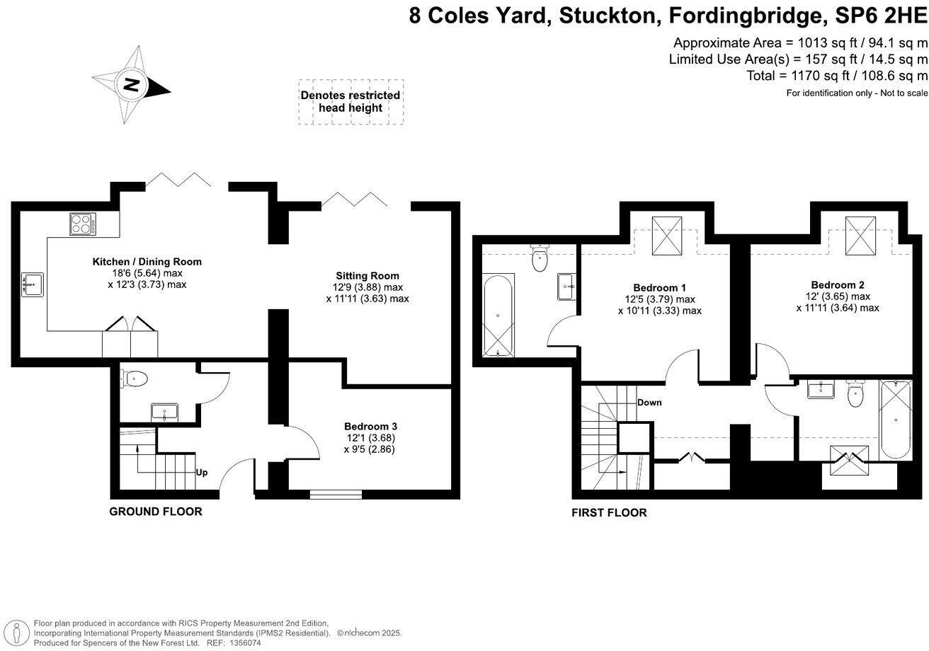  Stuckton, Fordingbridge, SP6 floorplan