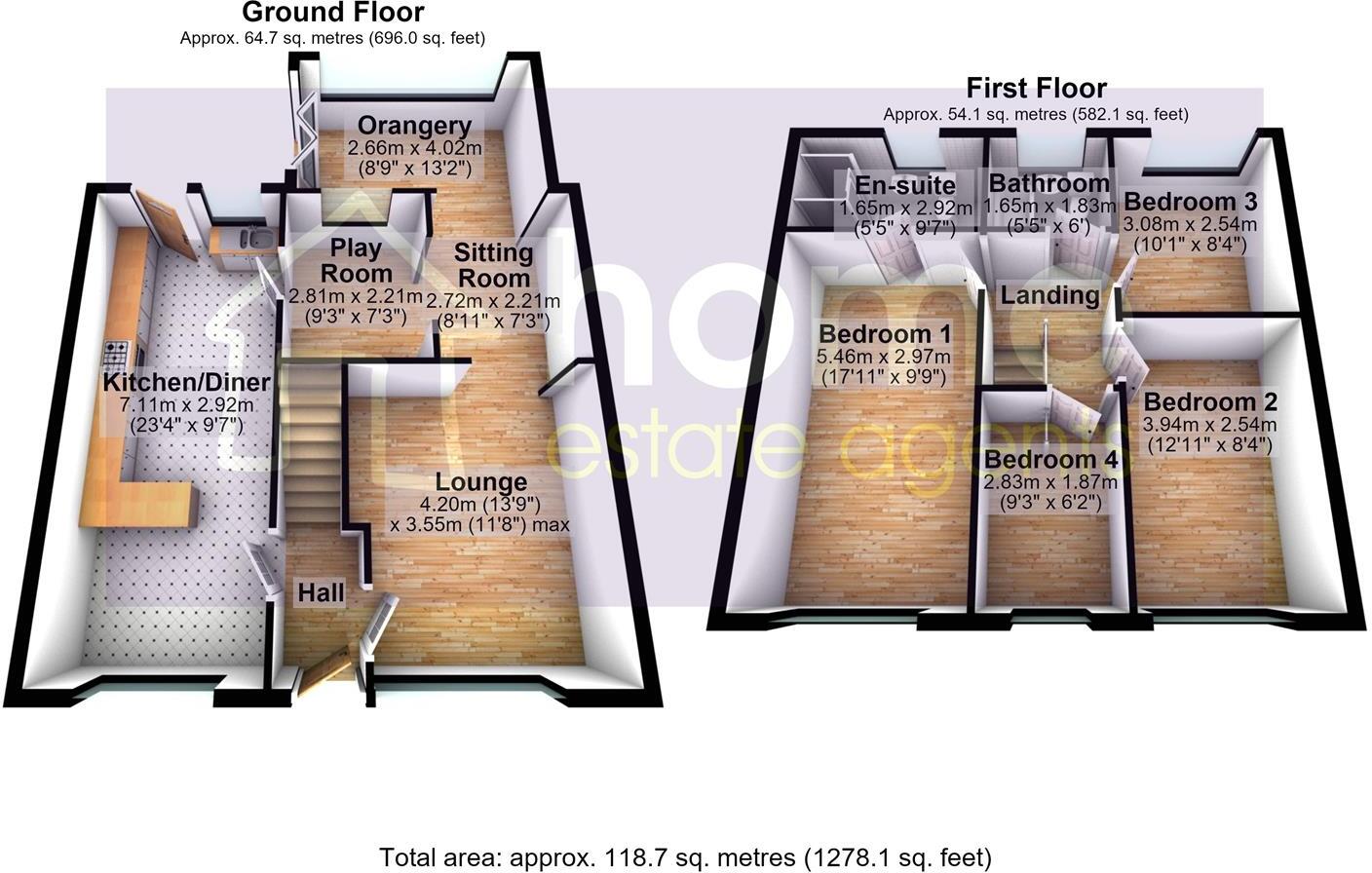 Lynwood Close, Ashton-Under-Lyne floorplan