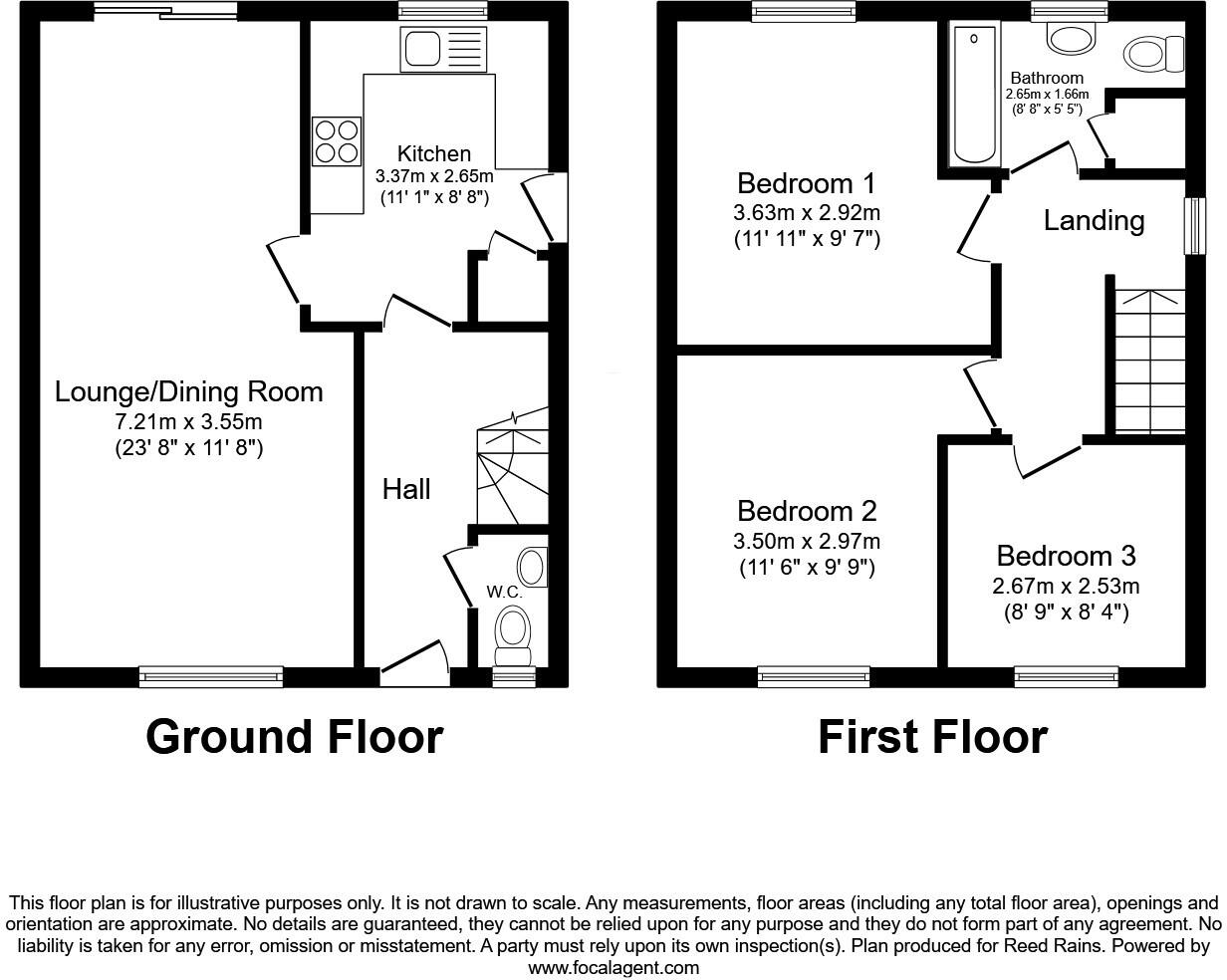 Ruston Close, Chesterfield, S40 floorplan
