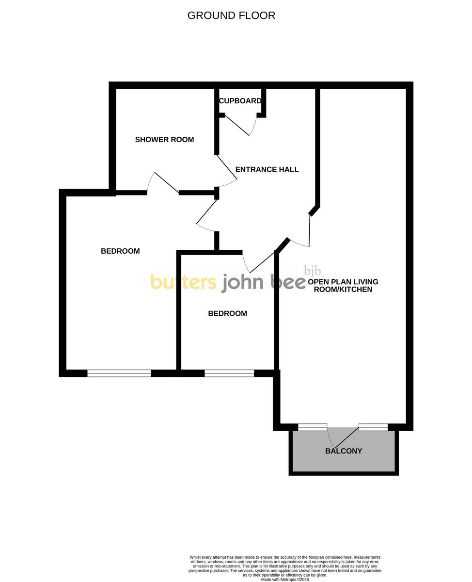 Queens Drive, Nantwich floorplan