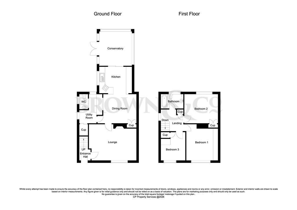 Trinity Crescent, East Markham, Newark, Nottinghamshire NG22 0SG floorplan