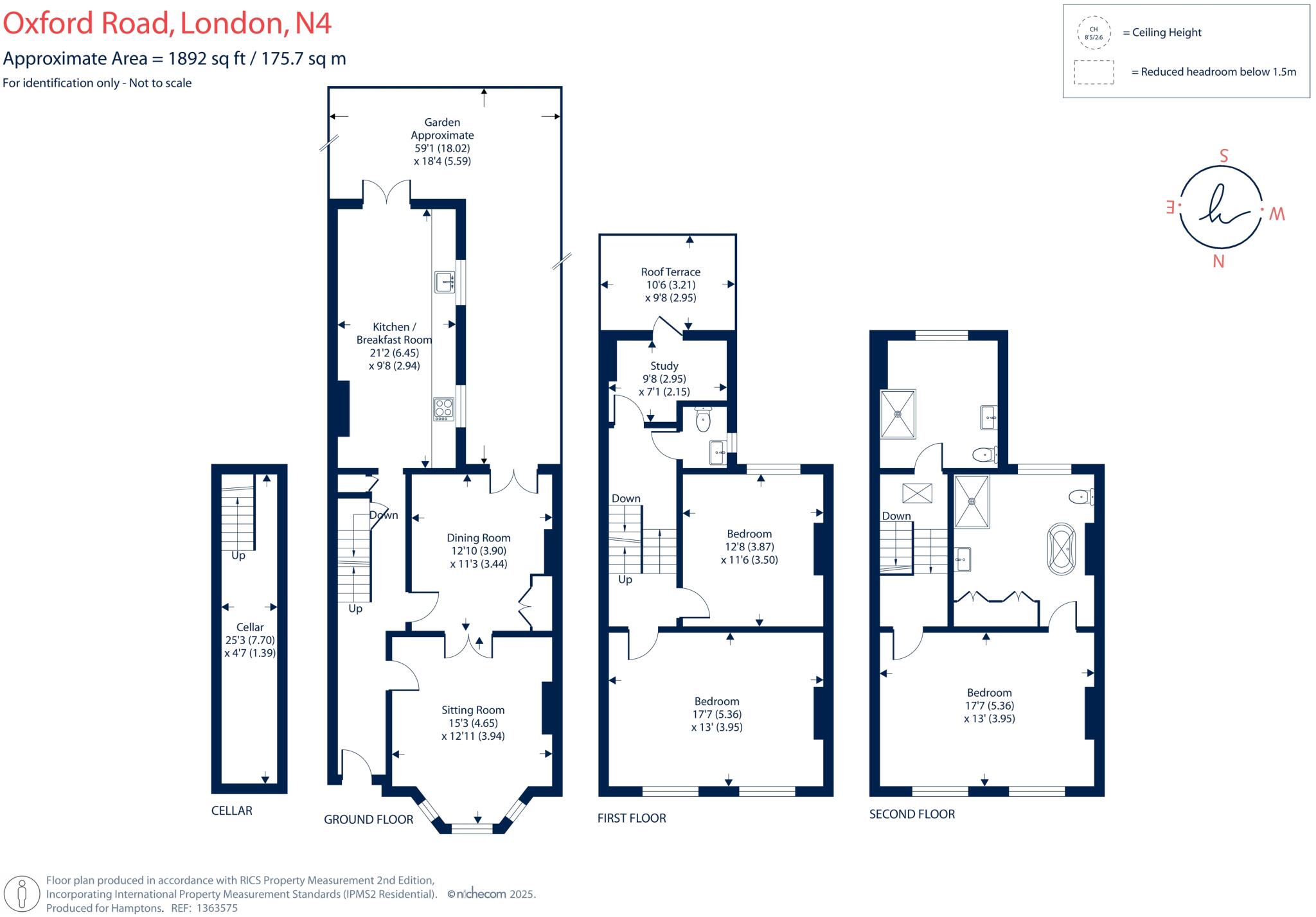 Oxford Road, London, N4 floorplan