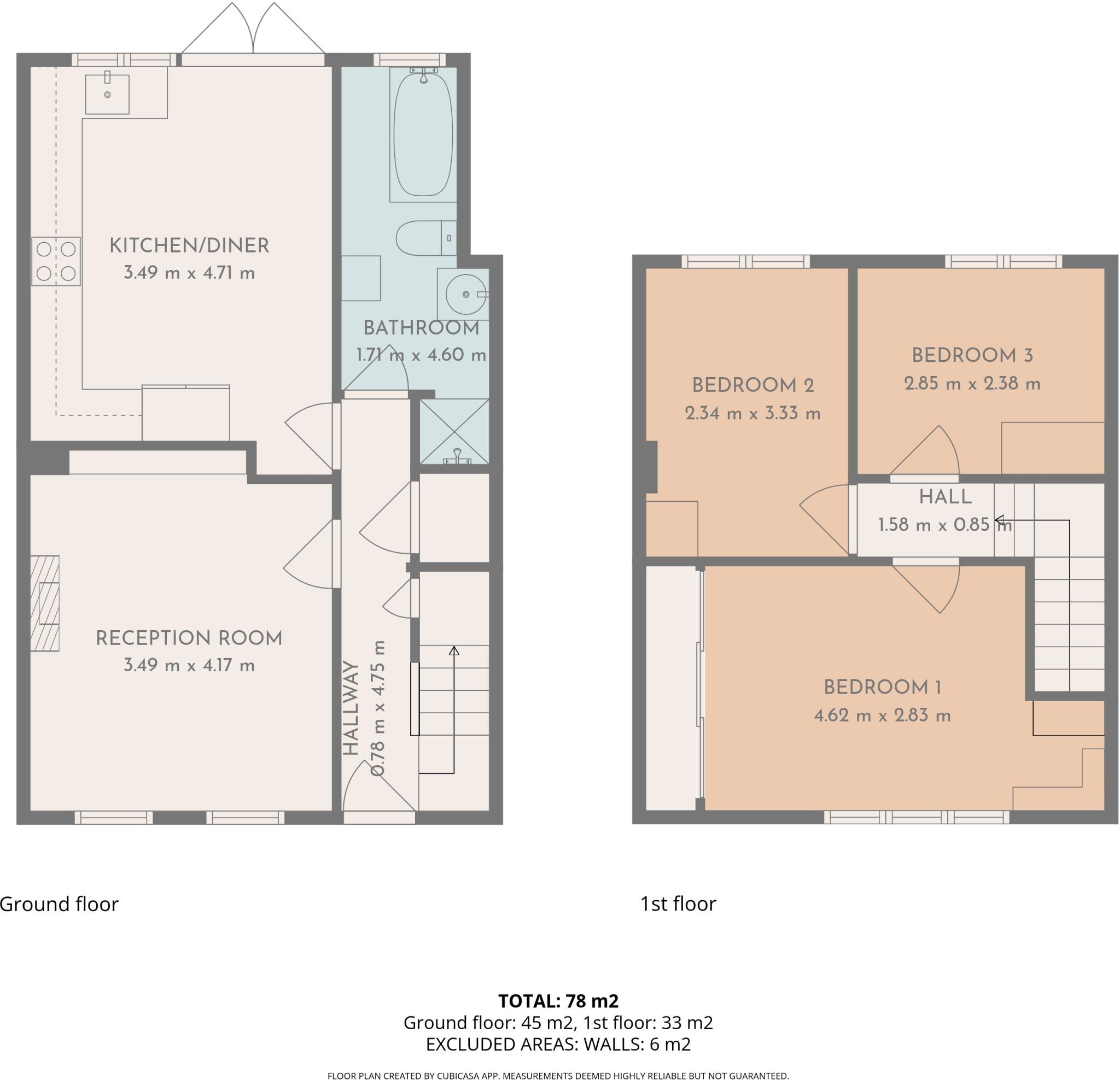 Hedge Walk, London, SE6 floorplan