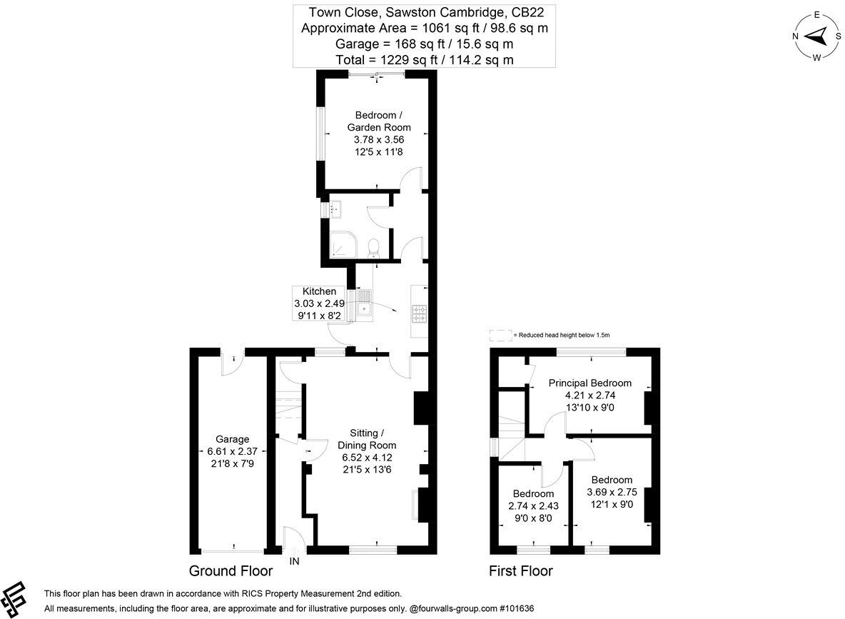 Town Close, Sawston, Cambridge, CB22 floorplan