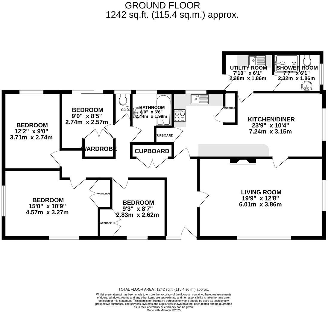 Pendre Close, Brecon, LD3 floorplan