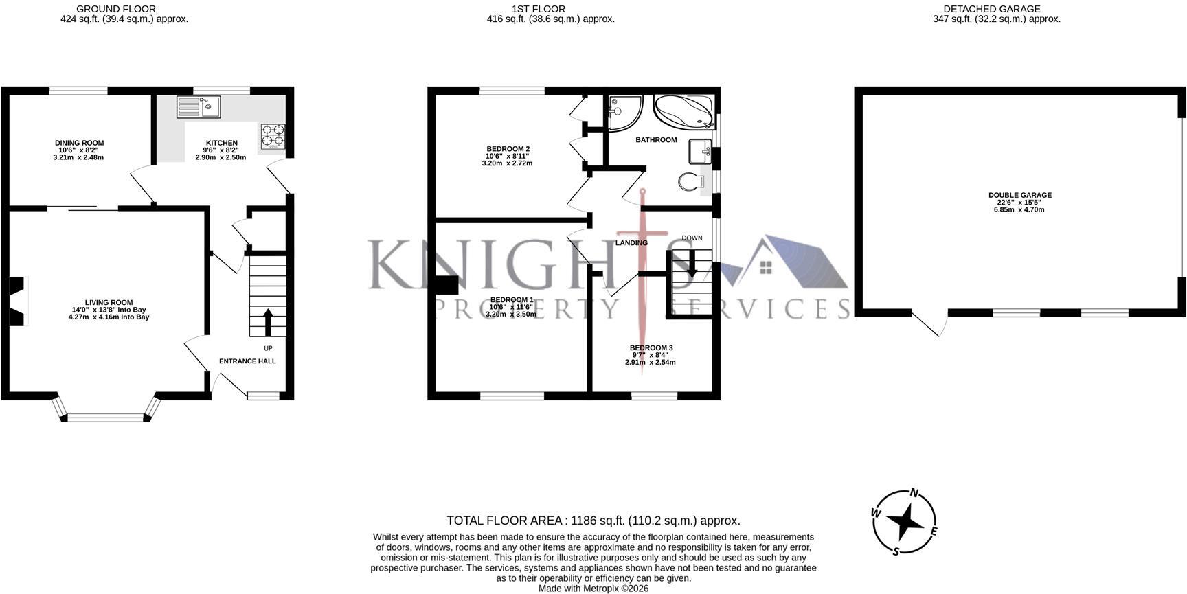 Westfield Road, Camberley floorplan