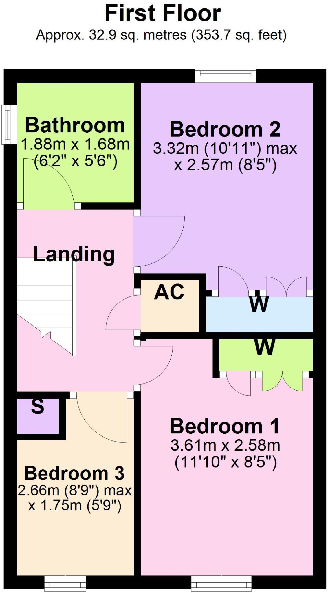 Abbots Close, Kettering, NN15 floorplan