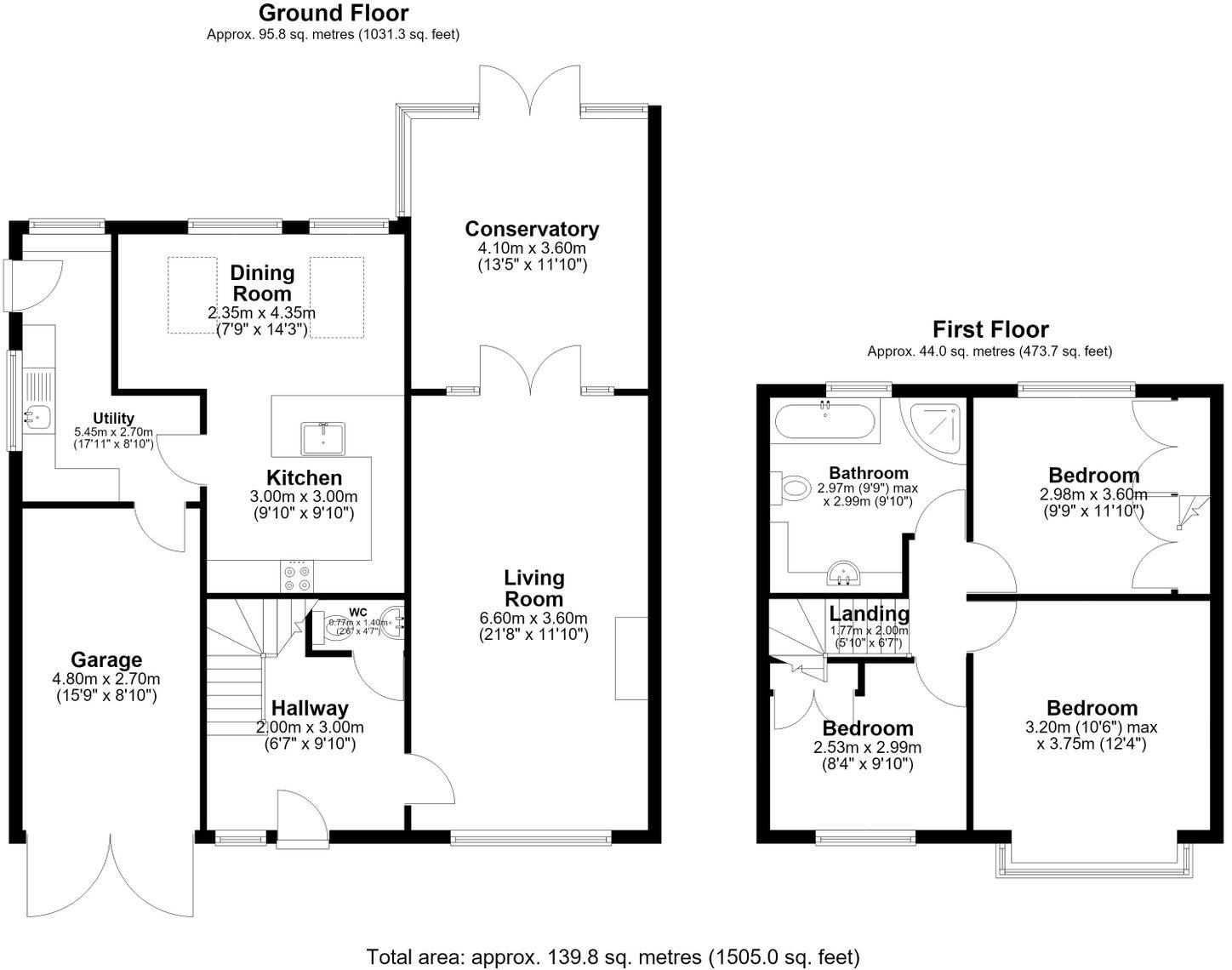 Lyndon Avenue, Great Harwood, Blackburn, BB6 7TP floorplan