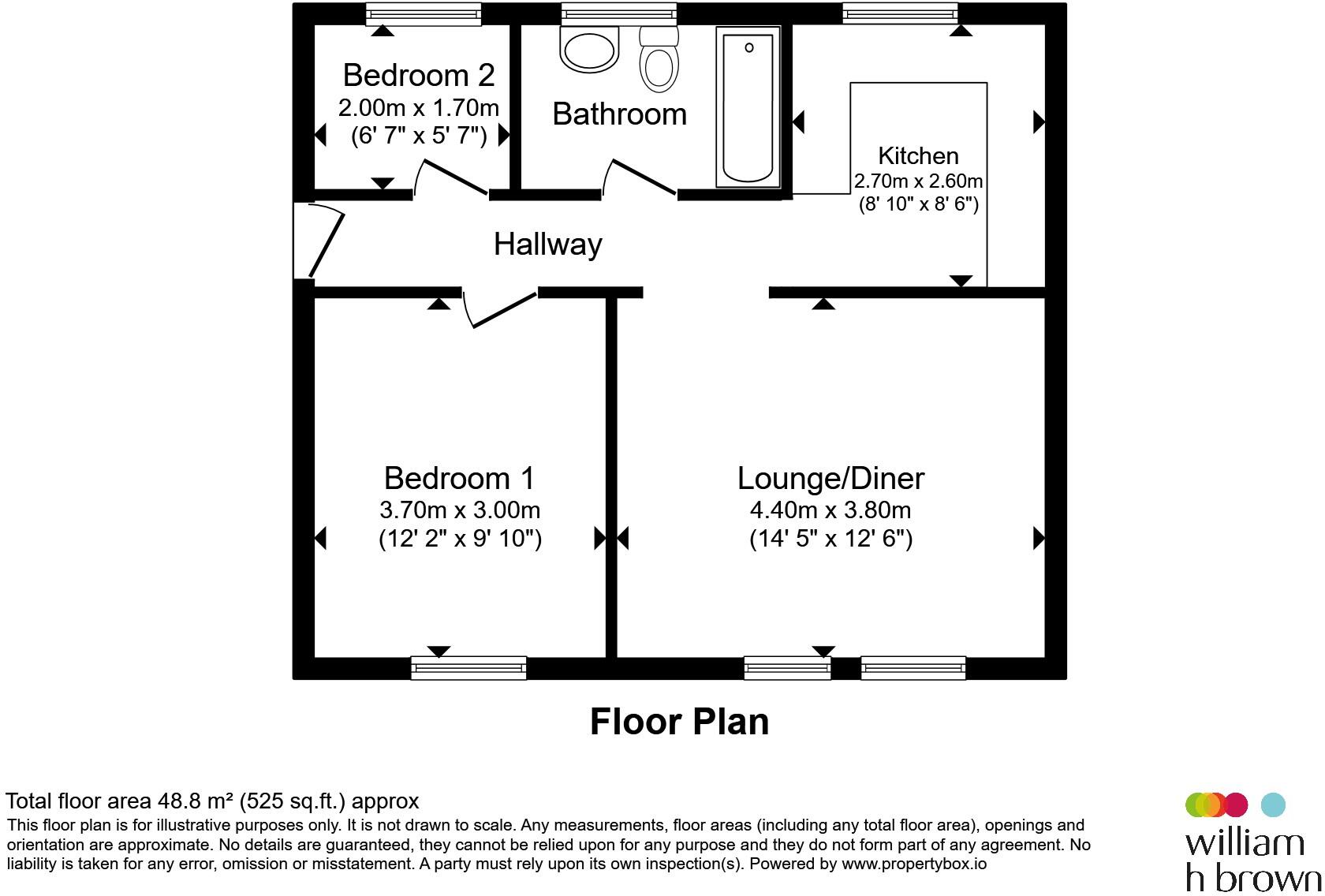 Great Innings South, Watton At Stone, Hertford floorplan