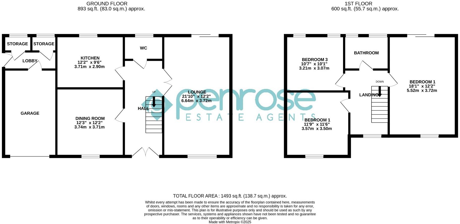 Old Bedford Road, Luton, Bedfordshire, LU2 7BS floorplan