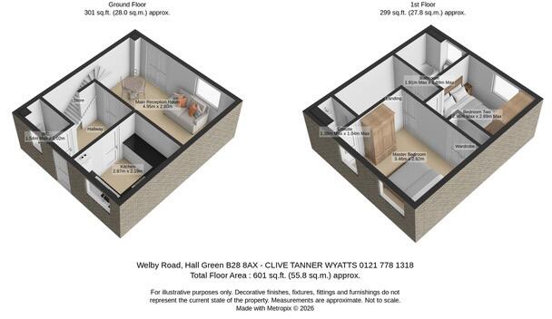 Welby Road, Hall Green, Birmingham, West Midlands B28 8AX floorplan