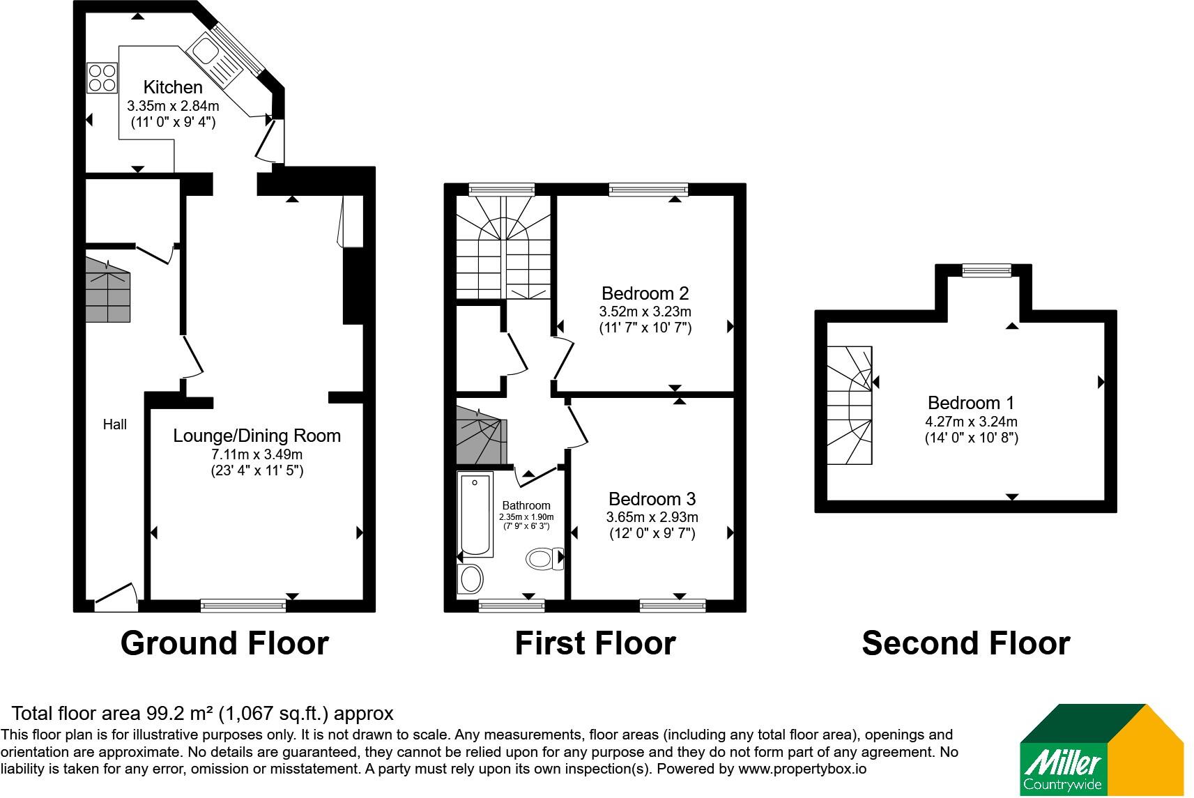 Higher Pengegon, Pengegon, Camborne, Cornwall, TR14 floorplan