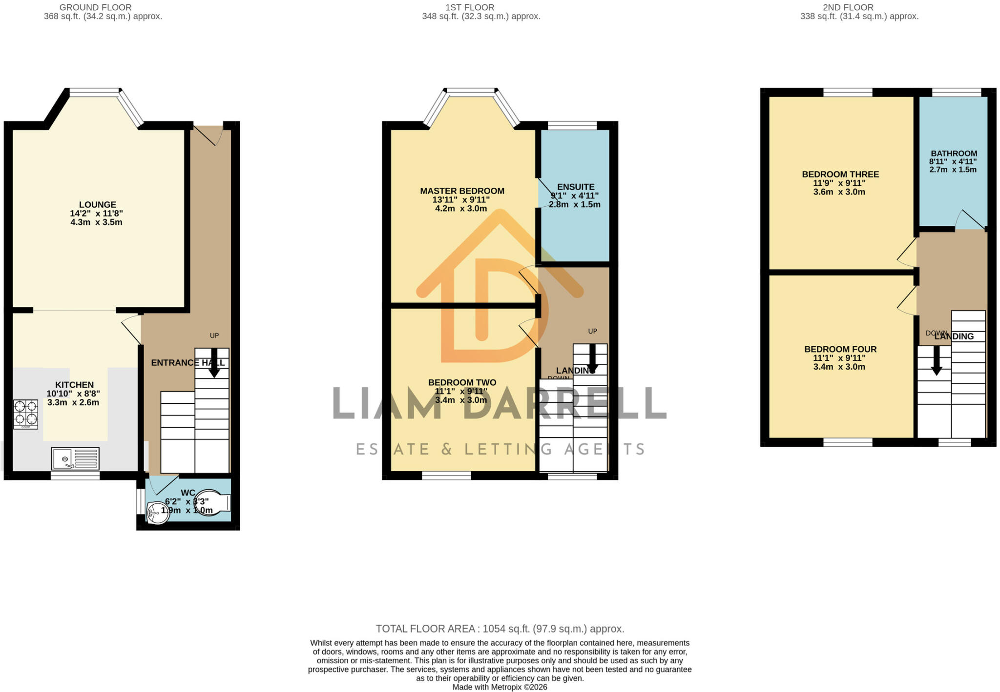 Trafalgar Square, Scarborough, North Yorkshire floorplan
