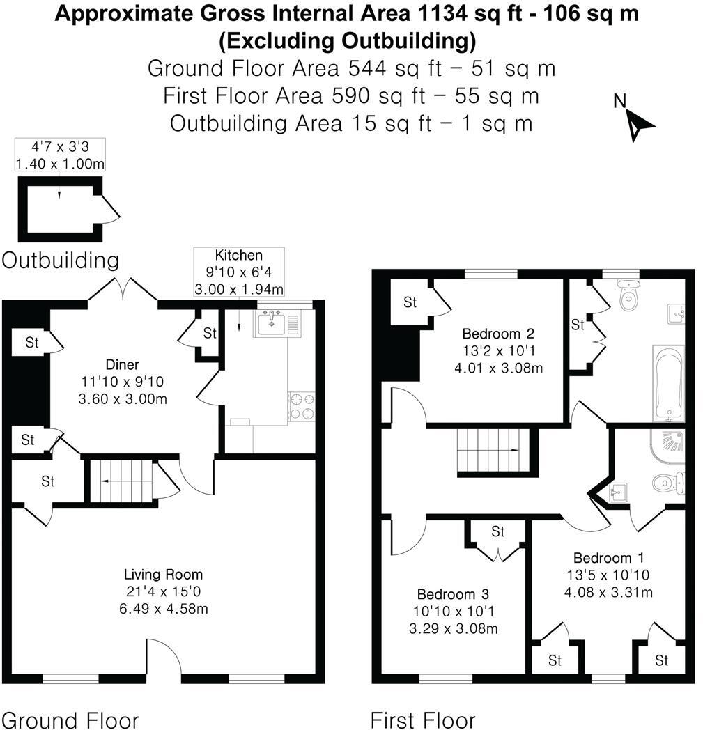 Mill End, Thaxted, Dunmow floorplan