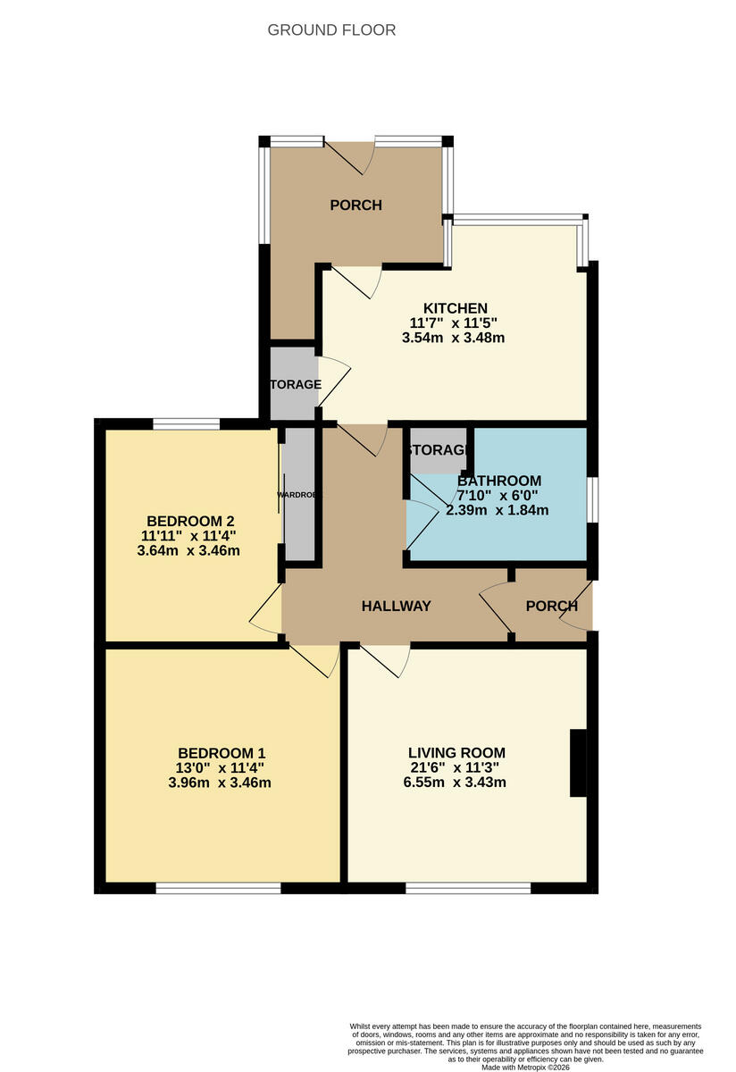 Debdale Lane, Mansfield Woodhouse, NG19 floorplan