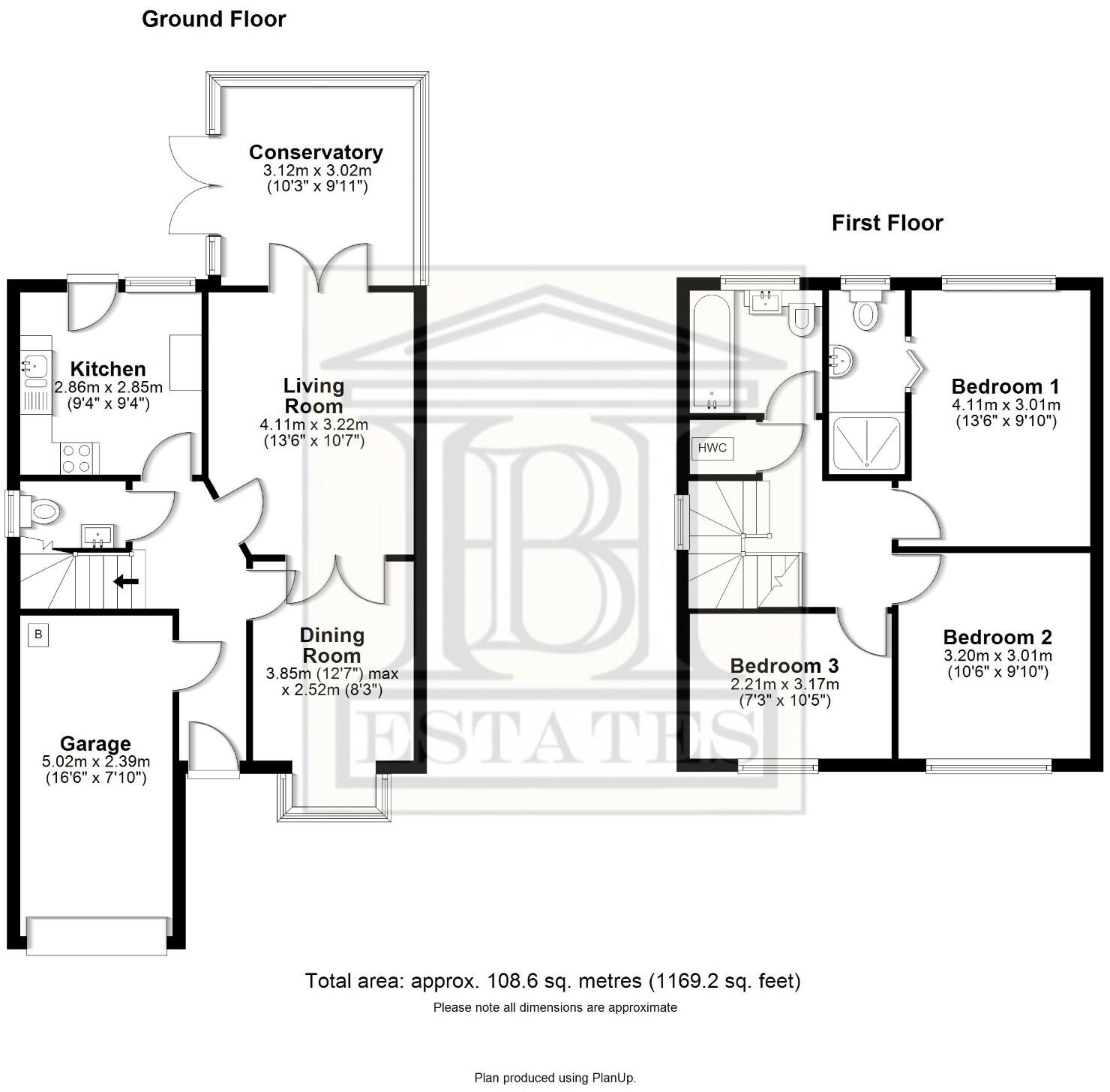 Braunstone Drive, Allington, Maidstone ME16 floorplan