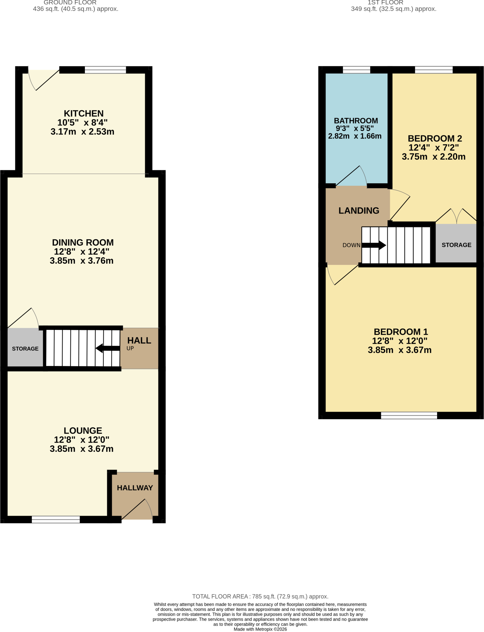 Hawthorn Street, Audenshaw floorplan