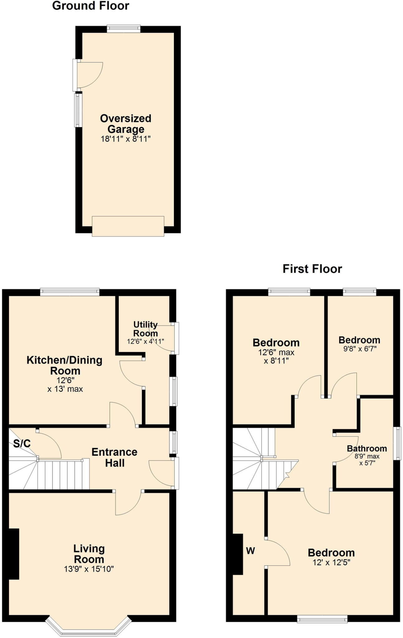 Rock Road, Finedon, NN9 5EL floorplan