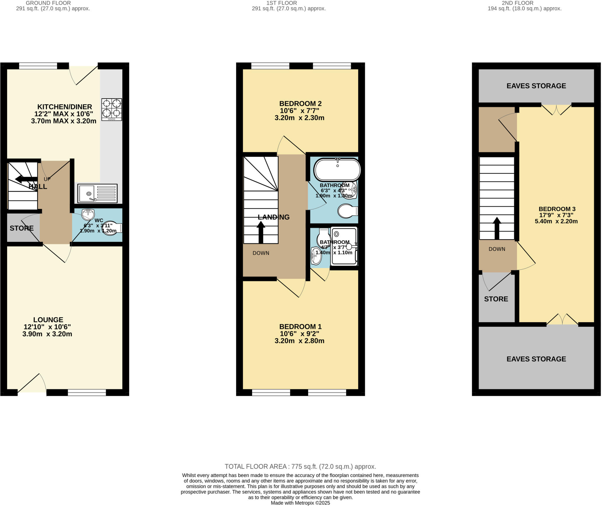 Chessher Street, Hinckley floorplan