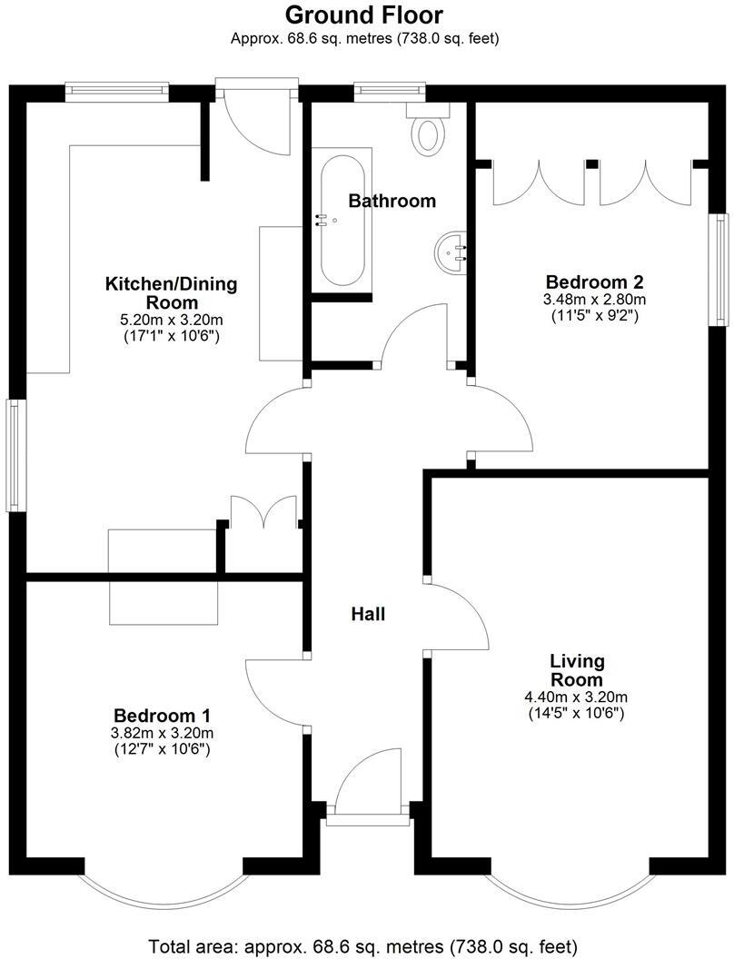 Kenwood Drive, Shrewsbury floorplan