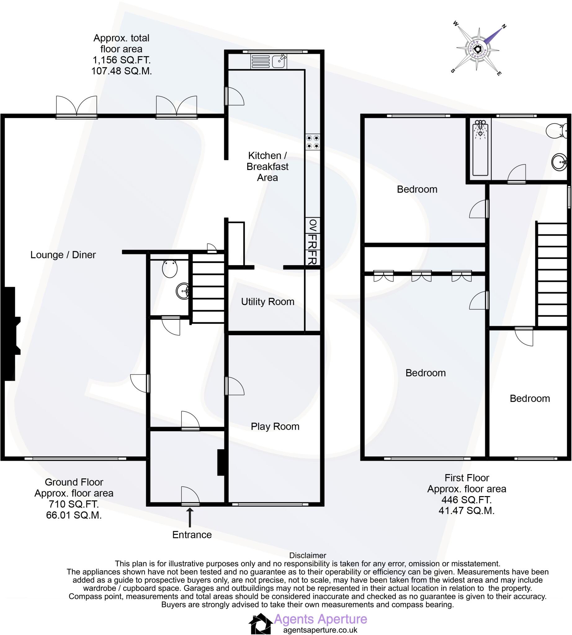 The Priories, Hullbridge, Essex, SS5 floorplan