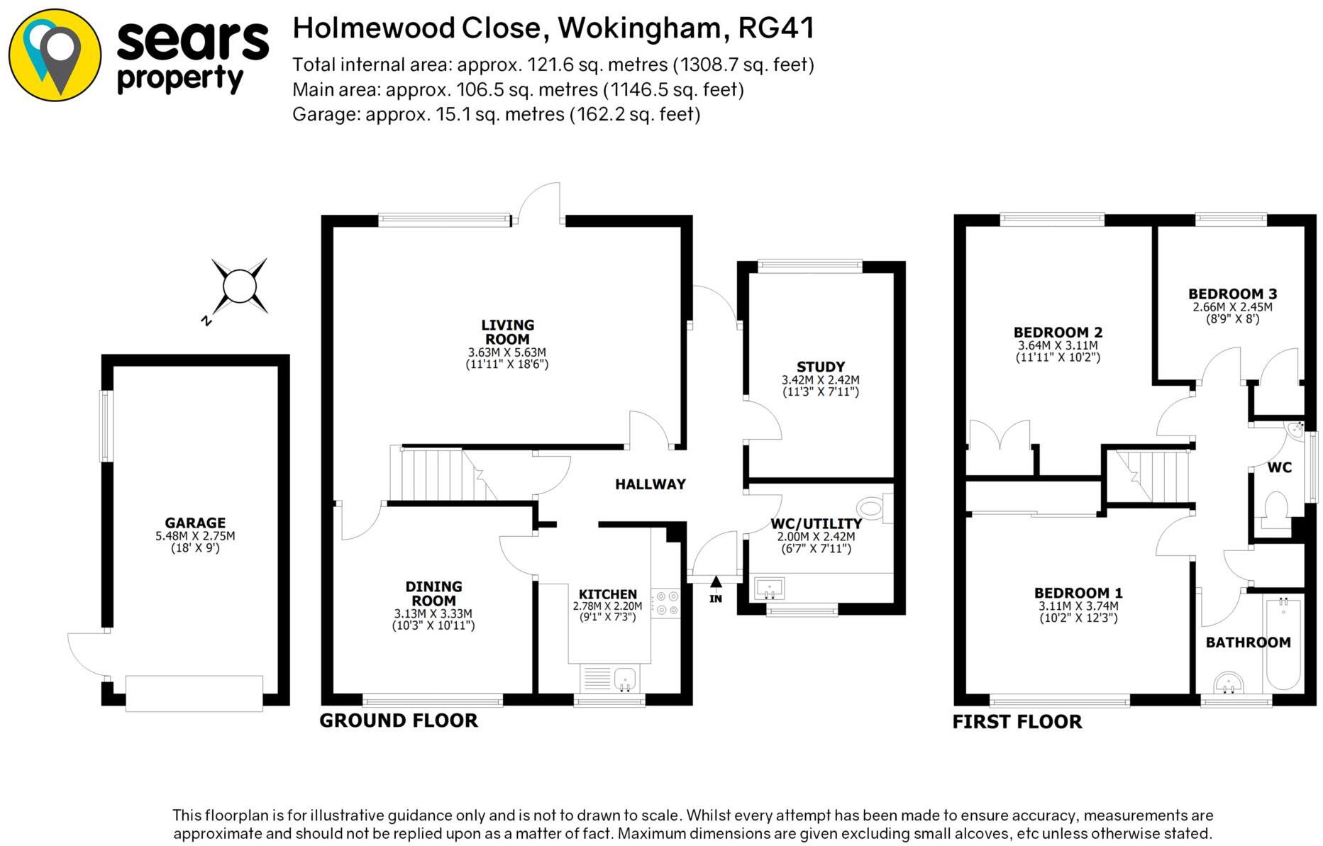 Holmewood Close, Wokingham floorplan