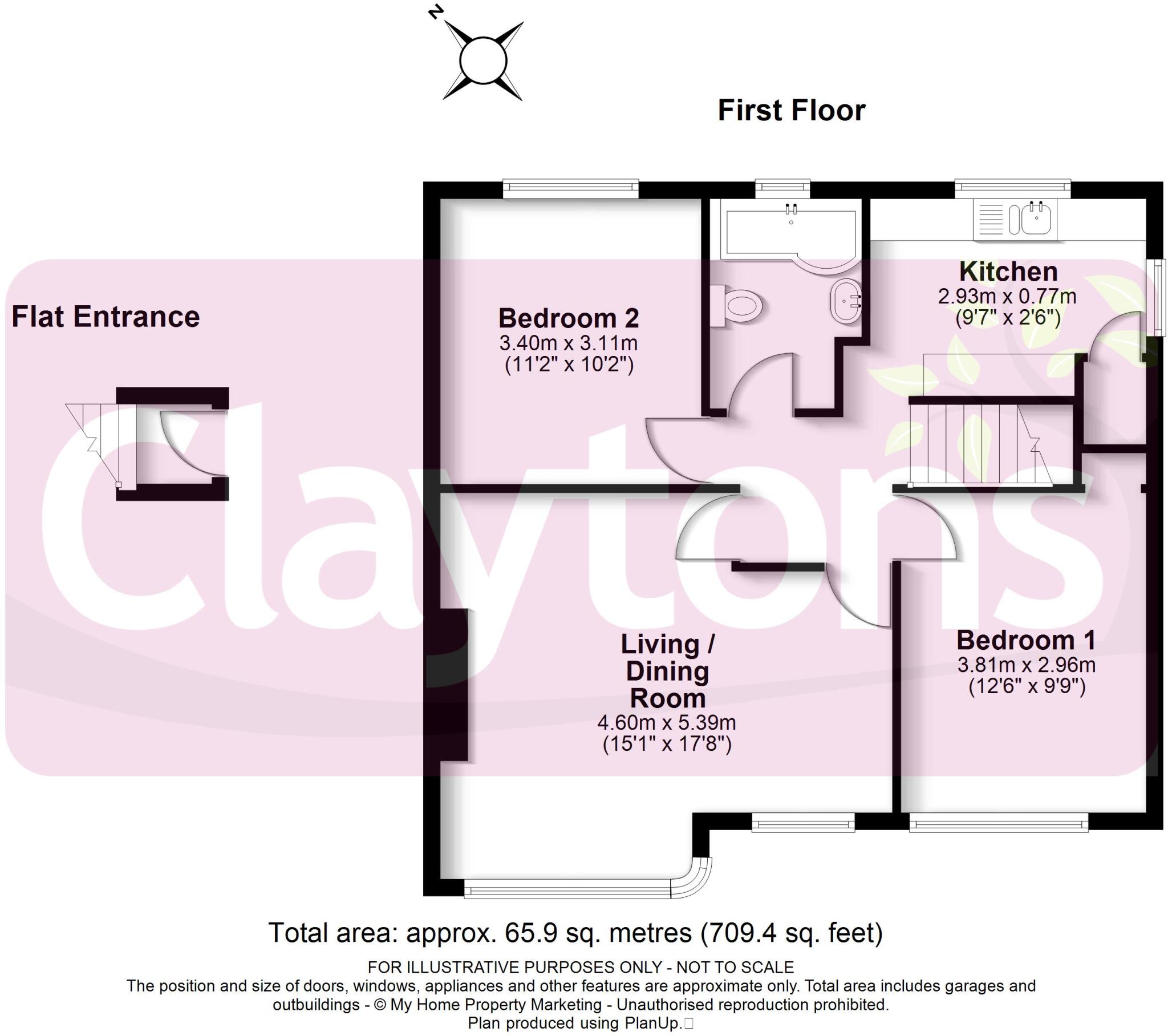 Trevellance Way, Watford floorplan