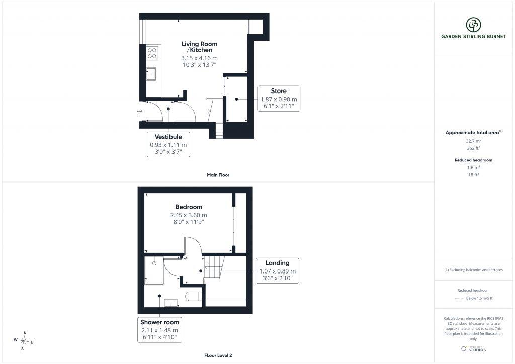 16 Lawson Court, Dunbar, EH42 1JT floorplan